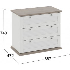 Комод Ривьера ТД 241.04.02
