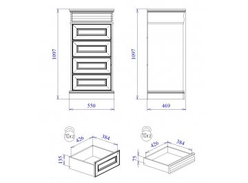 Комод Сиенна