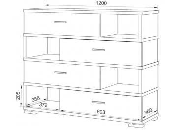 Комод Эланта-40/4