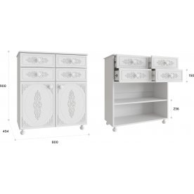 Комод Ассоль АС-18