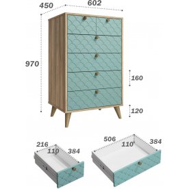 Комод Велламо ВО-02