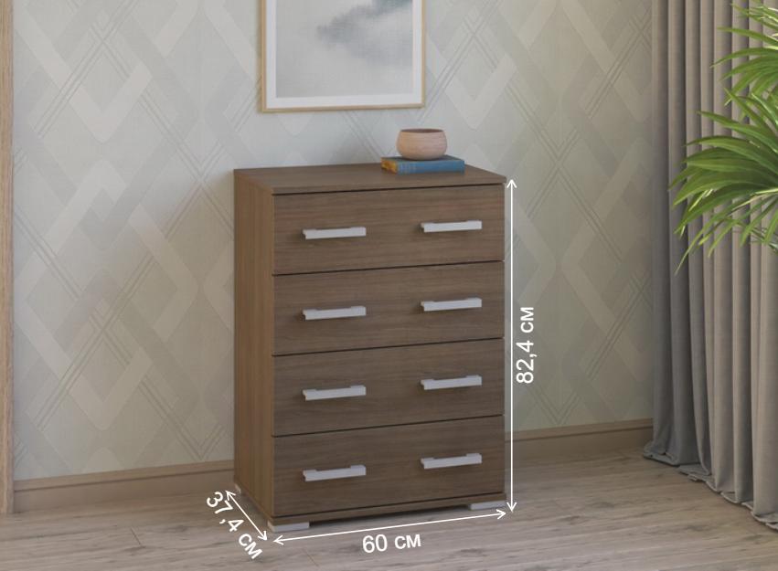 Комод Вента-93 ясень темный