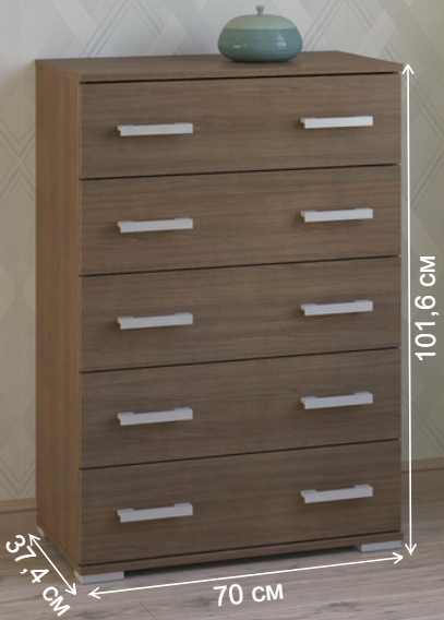 Комод Вента-97 ясень темный