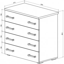 Комод Виктория ВИ-71