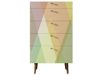 Комод Воаб орех / принт 16