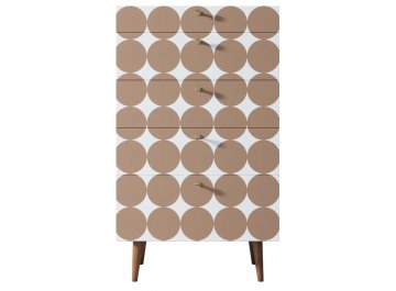 Комод Воаб орех / принт 17