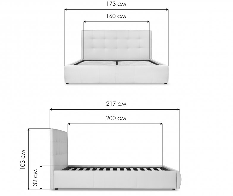 Двуспальная кровать Афродита-2 160х200 лиловый велюр bingo lilac