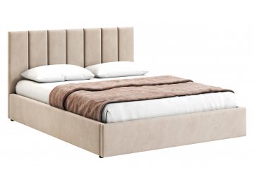 Двуспальная кровать Афродита-3 велюр bingo slate