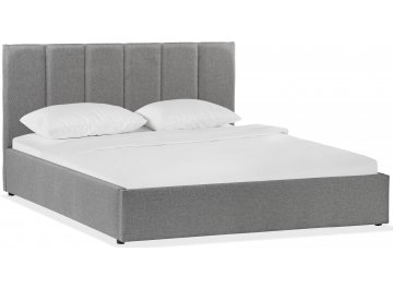 Двуспальная кровать Афродита-3 розовый велюр bingo mauve