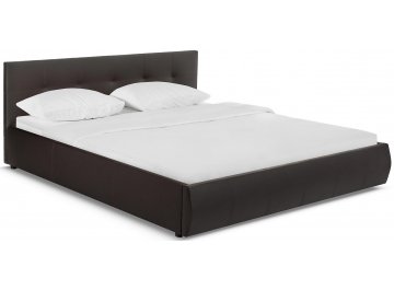 Полутораспальная кровать Афродита бирюзовый велюр bingo atlantic