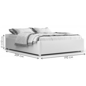 Двуспальная кровать Alba