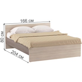 Двуспальная кровать Оптима