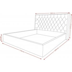 Двуспальная кровать GC1726