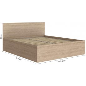 Двуспальная кровать Анастасия АН-29К