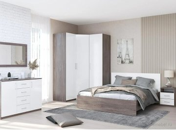 Двуспальная кровать Кэт-6 ЛДСП 017