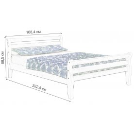 Двуспальная кровать Аврора