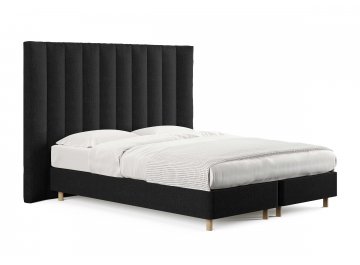 Двуспальная кровать CC Barbara графитовый кашемир