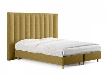 Двуспальная кровать CC Barbara горчичный кашемир