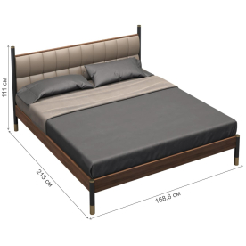 Двуспальная кровать Benissa MDI.BD.BS.52