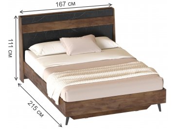 Двуспальная кровать Браун