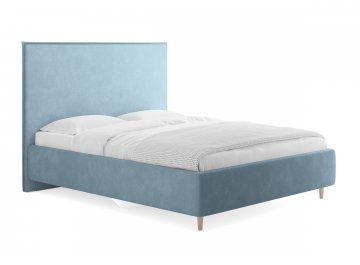 Двуспальная кровать Eveline голубой эвита