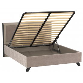 Двуспальная кровать Фиделия 76.14 с ПМ