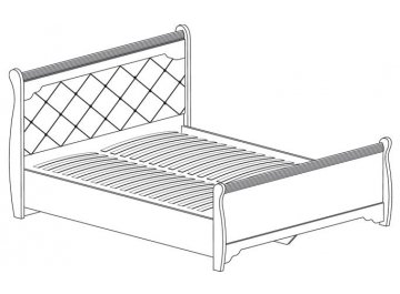 Двуспальная кровать Флоренция 677