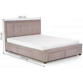 Двуспальная кровать Ганда