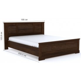 Двуспальная кровать Кантри