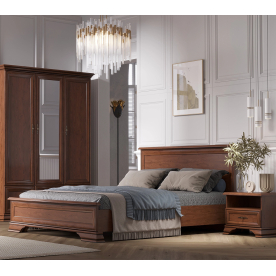 Двуспальная кровать Кентаки LOZ с основанием