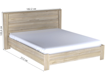 Двуспальная кровать Юта