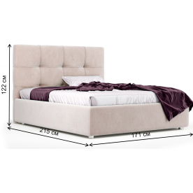 Двуспальная кровать Lauria