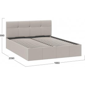 Двуспальная кровать Лора