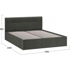 Двуспальная кровать Лора