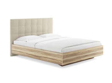 Двуспальная кровать Luiza бежевый лаунж