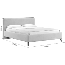 Двуспальная кровать Миа С