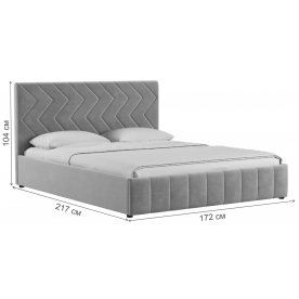 Двуспальная кровать Милана С