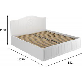 Двуспальная кровать Монблан
