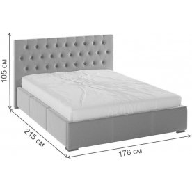 Двуспальная кровать Октавия