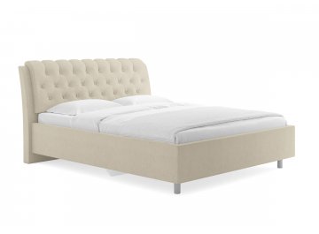 Двуспальная кровать Olivia бежевый лаунж