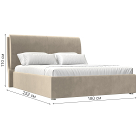 Двуспальная кровать Принцесса