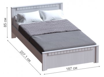 Двуспальная кровать Прованс