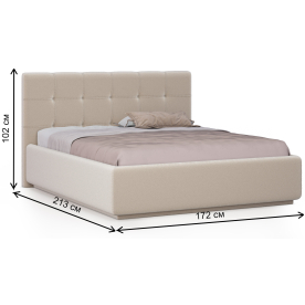 Двуспальная кровать Sabina