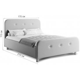 Двуспальная кровать Селена