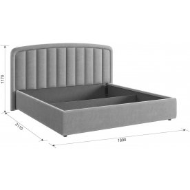 Двуспальная кровать Сиена 2