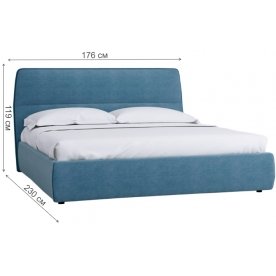 Двуспальная кровать Сканди