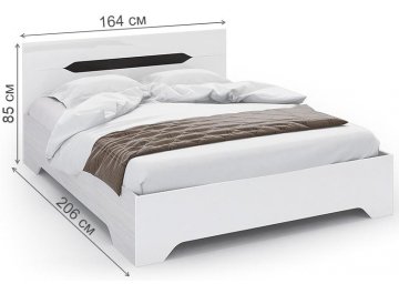 Двуспальная кровать Валирия КР 034