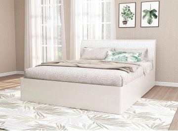 Двуспальная кровать Кэт-6 ЛДСП 001-М1