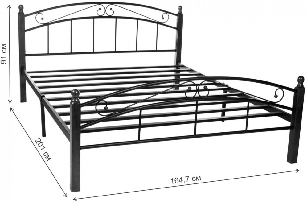 Кровать АТ-8077 160x200