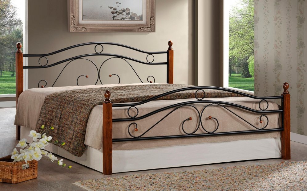 Двуспальная кровать АТ-803 160х200